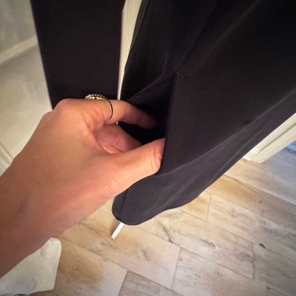 Athleta Seasoft Black Long Sleeve Dress - Picture 7 of 10